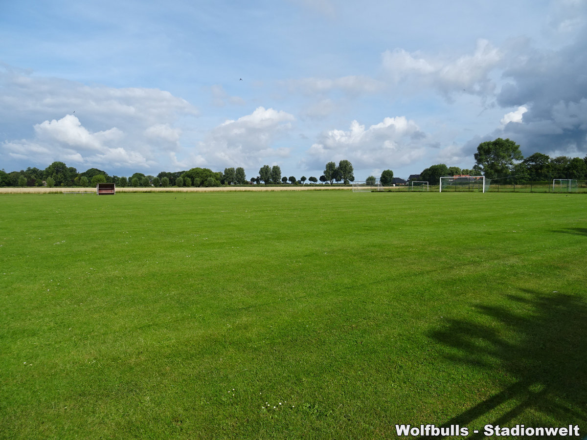 Sportanlage Anne-Frank-Schule Platz 2 Bremerhaven aufgenommen am 03. August 2020