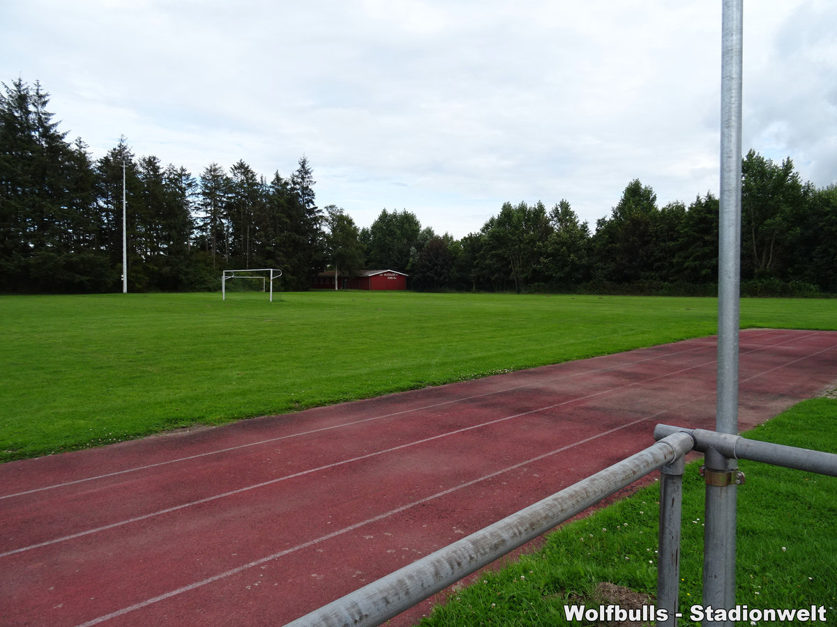 Sportplatz an der Reithalle Ihlienworth aufgenommen am 03. August 2020