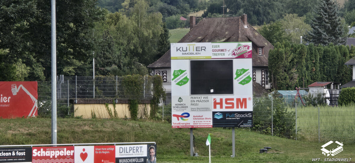 Wegis-Reisen Arena Bermatingen | 18.07.2026 | SV Bermatingen - FC Gutmadingen 3:6 | Zuschauer: k. A. Wegis-Reisen Arena Bermatingen | 18.07.2026 | SV Bermatingen - FC Gutmadingen 3:6 | Zuschauer: k. A.