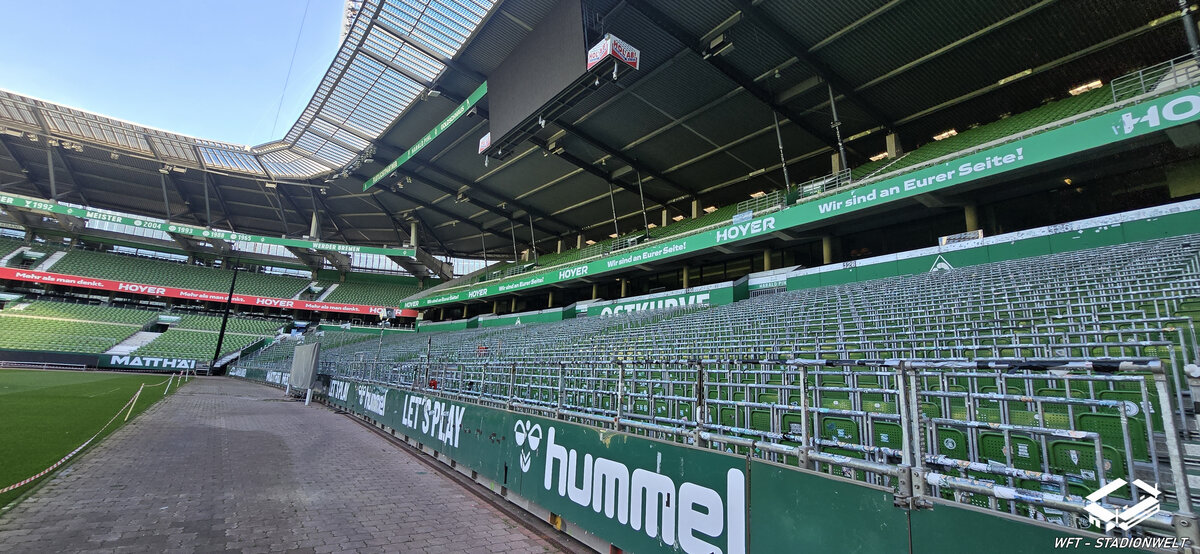 Weserstadion Bremen | 07.09.2025 | kein Spiel - Groundhopping | Zuschauer: k. A. Weserstadion Bremen | 07.09.2025 | kein Spiel - Groundhopping | Zuschauer: k. A.