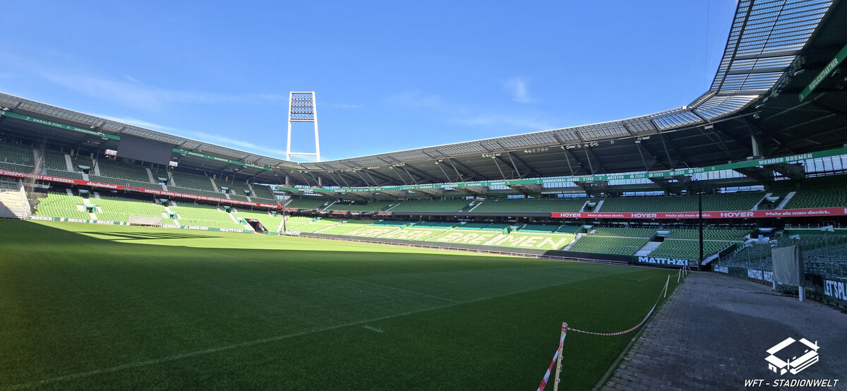 Weserstadion Bremen | 07.09.2025 | kein Spiel - Groundhopping | Zuschauer: k. A. Weserstadion Bremen | 07.09.2025 | kein Spiel - Groundhopping | Zuschauer: k. A.