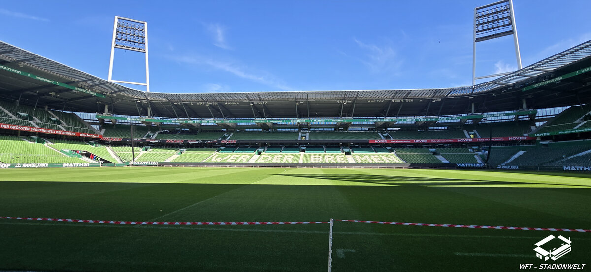 Weserstadion Bremen | 07.09.2025 | kein Spiel - Groundhopping | Zuschauer: k. A. Weserstadion Bremen | 07.09.2025 | kein Spiel - Groundhopping | Zuschauer: k. A.