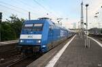 RAG 101 027-1 stand mit den BTE 1791 nach l�rrach hbf in hamburg-altona,06.07.24