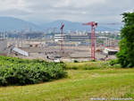 Baustelle Stadionneubau SC Freiburg aufgenommen am 23.