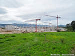 Baustelle Stadionneubau SC Freiburg aufgenommen am 17.