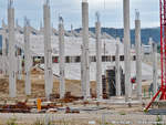 Baustelle Stadionneubau SC Freiburg aufgenommen am 17.