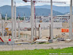 Baustelle Stadionneubau SC Freiburg aufgenommen am 17.