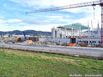 Baustelle Stadionneubau SC Freiburg aufgenommen am 16.